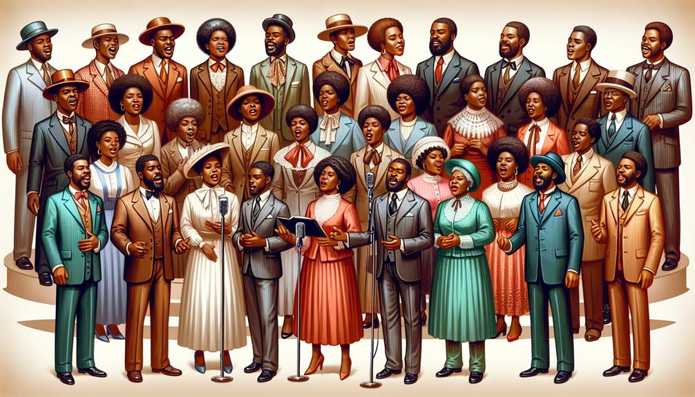 evolution of african american gospel choirs
