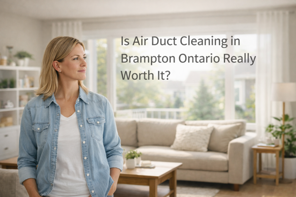 Is Air Duct Cleaning in Brampton Ontario Really Worth It