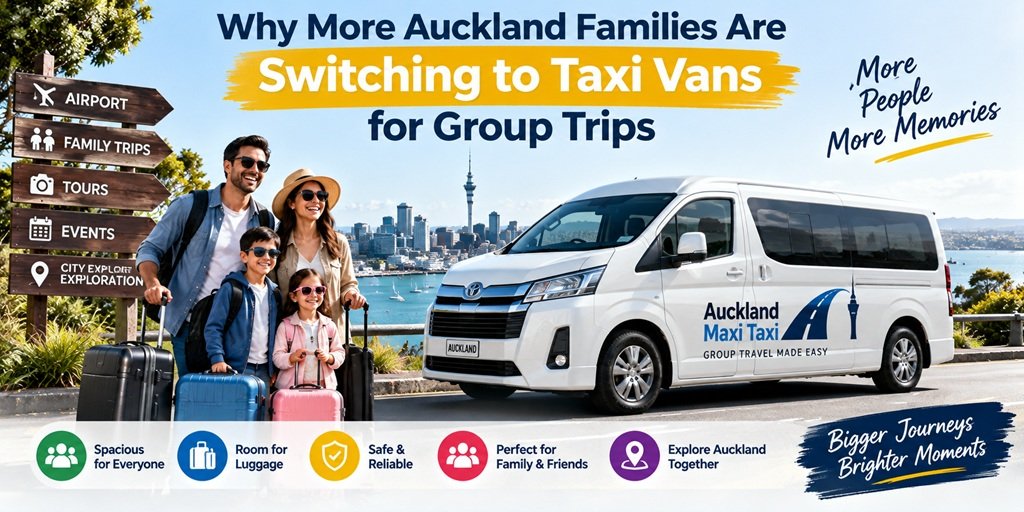 Why More Auckland Families Are Switching to Taxi Vans for Group Trips